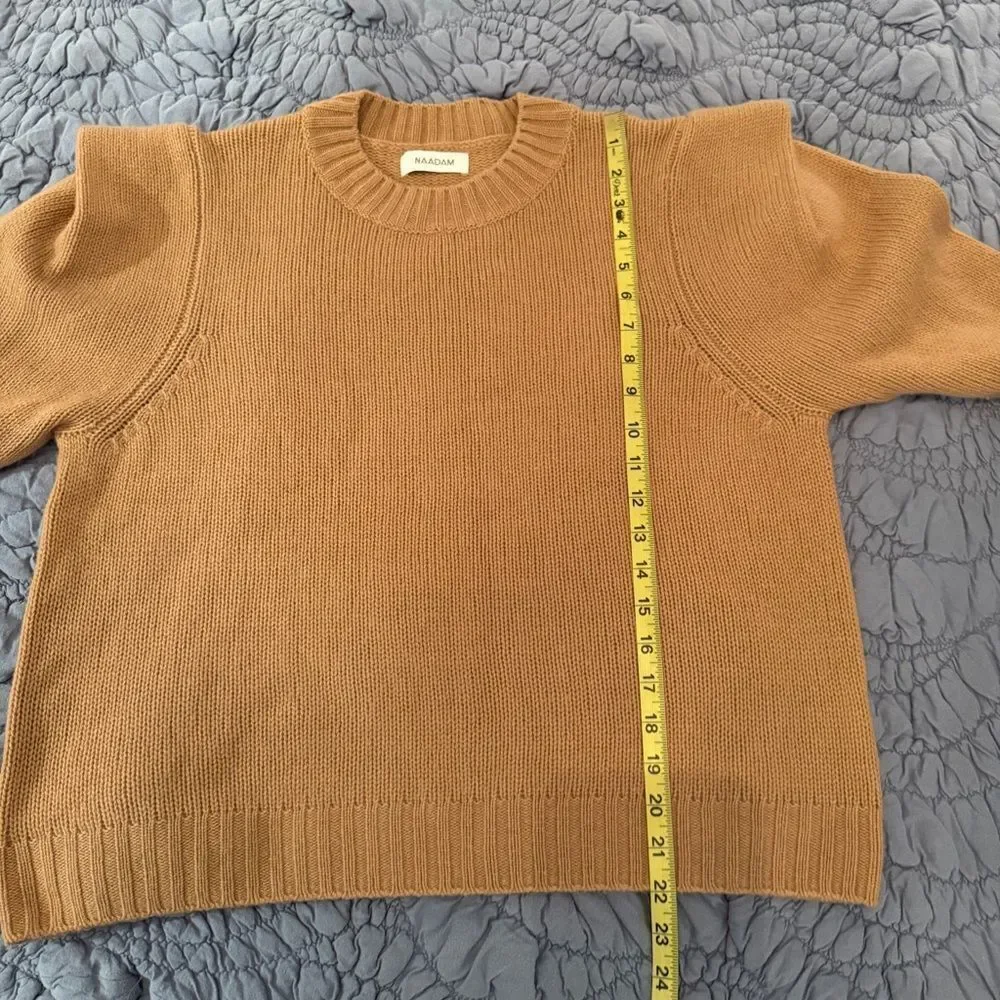 Naadam structured shoulder sweater